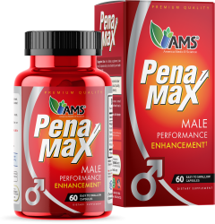 AMS PenaMax Male performance enhancement 60.caps - improve overall sexual performance in an entirely natural manner