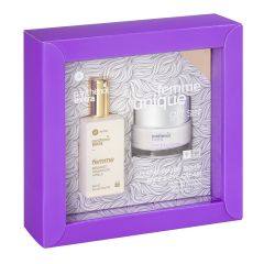 Medisei Panthenol Extra Femme Unique Gift Set 50 / 50ml - Gift Pack with Anti-Wrinkle Cream & Cologne
