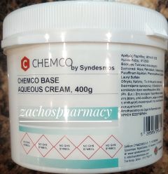 Syndesmos Chemco Base Aqueous cream 400gr - Βάση κρέμας για γαληνικά 