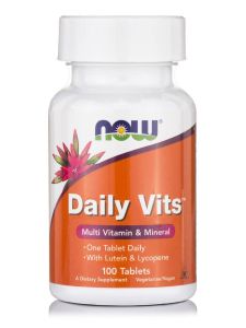 Now Daily Vits Multi vitamin & Mineral 100tbs - μεγάλο εύρος θρεπτικών συστατικών για ενέργεια, τόνωση