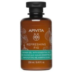 Apivita Refreshing Fig shower gel 300ml - Body Wash with Fig