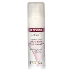 Froika Retisome cream 30ml - Ενυδατική, επανορθωτική κρέμα κατά των ρυτίδων με ρετινόλη