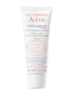 Avene Antirougeurs jour protecting hydrating cream SPF20 40ml - Μειώνει και προλαμβάνει τις κοκκινίλες του ευαίσθητου δέρματος.