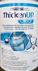 Nestle Resource Thickenup Clear 125gr - Στιγμιαίο πηκτικό μέσο των υγρών & της τροφής