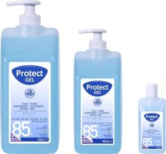 Protect Gel 70% Hand Gel 100ml - Υγρο Καθαρισμού Χεριών με επιπλέον περιεκτικότητα σε αιθυλική αλκοόλη