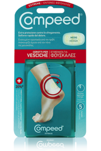 Compeed extreme patches for severe blisters Medium 5pcs - immediate relief from pain