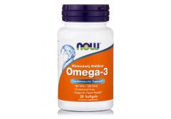 Now Omega-3 180 EPA/120 DHA 30.softgels -  φυσικό συμπύκνωμα ιχθυελαίου 