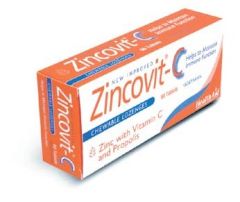Health Aid Zincovit-C (Zinc Vit C Propolis) 60ch.tabs - Ψευδάργυρος - Βιταμίνη C - Πρόπολη﻿