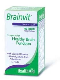 Health Aid Brainvit Mental enhancement 60tabs - Boost your memory and brain function
