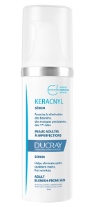Ducray Keracnyl Serum 30ml - Τριπλή δράση για το δέρμα με τάση ακμής της ενήλικης γυναίκας