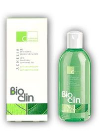 Bioclin Acnelia Cleansing Gel C 200ml - προλαμβάνει αποτελεσματικά την εμφάνιση της ακμής