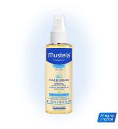 Mustela Baby Oil for soothing 100ml - Massage Oil