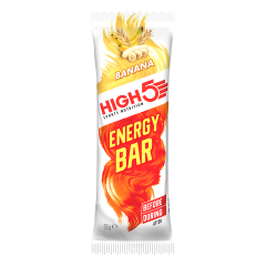 High Five Energy bar Banana 55gr 1piece - Κάθε μπάρα παρέχει μία από τις πέντε-την-ημέρα μερίδες σας σε φρούτα/χορταρικά
