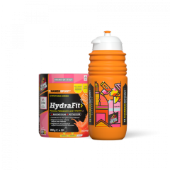 Namedsport Hydrafit Hypotonic red orange drink promo 400gr - Ηλεκτρολύτες με δώρο μπουκάλι