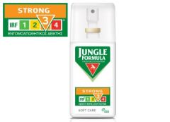 Jungle Formula Strong Soft Care IRF 3 spray 75ml - Εντομοαπωθητικό σπρέι, χωρίς οινόπνευμα και χωρίς άρωμα