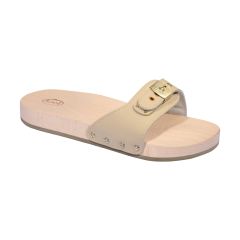 Scholl Pescura Flat Original 1pair (real wood) - Genuine classic clogs from Scholl (Unisex)