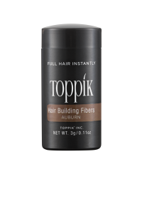 Toppik Hair Building fibers Auburn 3gr - Ίνες Κερατίνης συσκ. 3γρ Καστανό κόκκινο
