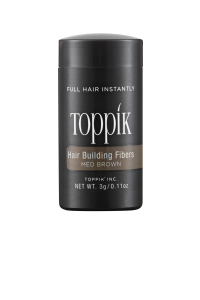 Toppik Hair Building fibers Medium Brown 3gr - Ίνες Κερατίνης συσκ. 3γρ Καστανό 