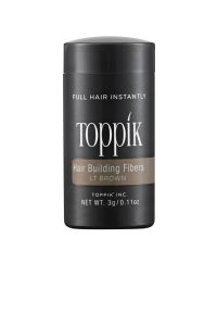 Toppik Hair Building fibers Light Brown 3gr - Ίνες Κερατίνης συσκ. 3γρ Καστανό Ανοιχτό