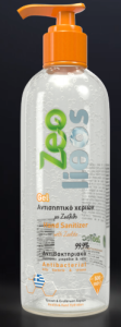 Zeotec Antiseptic hand gel with Isop.Alcohol 500ml - Εξουδετέρωση του 99,9% των βακτηριδίων