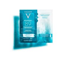 Vichy Mineral 89 Fortifying recovery mask 29gr - Φροντίδα 10 λεπτών για ενδυνάμωση και επανόρθωση της επιδερμίδας σας