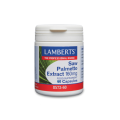 Lamberts Saw Palmetto Extract 160mg 60caps - Υψηλής Ισχύος Τιτλοδοτημένο Εκχύλισμα Saw Palmetto