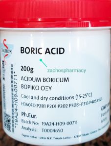 Boric Acid powder 200gr - Βορικό οξύ σε σκόνη
