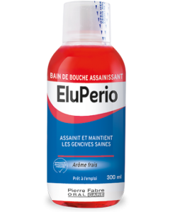 Pierre Fabre EluPerio (Eludril Perio) 300ml - συμβάλλει στη μείωση της βακτηριακής πλάκας και στη μείωση των βακτηρίων