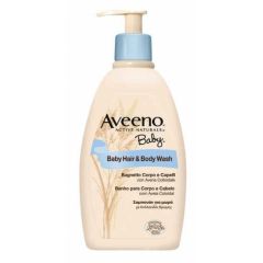 Aveeno Baby Daily Wash Hair and Body 300ml - Καθημερινό αφρόλουτρο & σαμπουάν