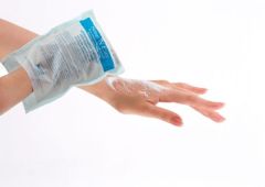 Medical Point Washing Glove for single use 12.pieces - Disposable washing glove