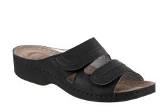 Naturelle Anatomical slippers (3071 Black) 1.pair - Comfort, ελαφριές παντόφλες με μαλακους πάτους