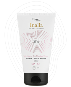 Power Health Inalia Vitamin Rich Body sunscreen SPF50 150ml - Antioxidant protection / Against photo-aging