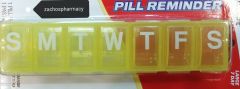 Health Enterprises Acu-Life Pill Reminder with button 7days 1piece - Εβδομαδιαία θήκη χαπιών 