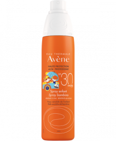 Avene Infant spray SPF30 sunscreen 200ml - High sunscreen protection for baby's sensitive skin