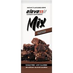 Elevenfit Mix Brownie drink flavor box 1.sachet - Instant drink powder in brownie flavor