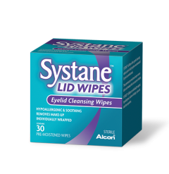 Alcon Systane Lid wipes 30.wipes - Εμποτισμένα μαντηλάκια καθαρισμού ματιών & βλεφαρίδων