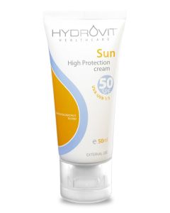 Target Pharma Hydrovit Sun Cream SPF50 50ml - Αντηλιακή κρέμα υψηλής προστασίας, από την UVA/UVB ακτινοβολία