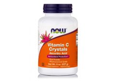 Now Vitamin C Crystals powder 227gr - Βιταμίνη C Σε σκόνη (κρυσταλλική μορφή)