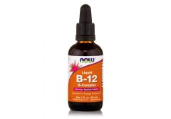 Now Vitamin B-12 Complex Liquid 59ml - water soluble vitamin of the B vitamin complex