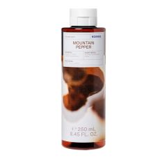 Korres Mountain Pepper Bergamot Showergel 250ml - Aromatic shower gel with moisturizing agents