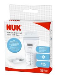 Nuk Breast Milk Bags 25.bags - Σακουλάκια αποθήκευσης μητρικού γάλακτος
