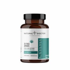 Natural Doctor 20 Free Aminos 120.veg.caps - Πλήρης σύνθεση 20 φυτικών αμινοξέων