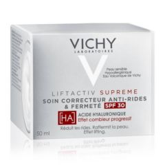 Vichy Liftactiv Supreme Intensive Anti Wrinkle HA SPF30 50ml - Αντιρυτιδική & Συσφιγκτική Φροντίδα με SPF30