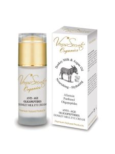 Venus Secrets Organics Anti age eye cream with donkey milk & Argan oil 40ml - Αντιρυτιδική ματιών με γάλα γαϊδάρας & αργκάν