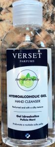 Verset Hydroalcoholic gel hand cleanser 100ml - Antiseptic alcohol gel