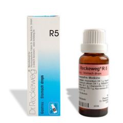 Dr.Reckeweg R5 Homeopathy Oral Drops 50ml - Λειτουργική ρύθμιση στομάχου και πέψης