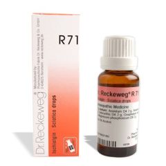 Dr.Reckeweg R71 Homeopathy Oral Drops 50ml - Πόνοι ισχιακού νεύρου