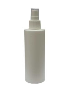 Plastic white bottle with spray pump 200ml 1.piece - Πλαστικό μπουκάλι με αντλία σπρέι