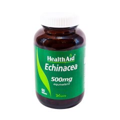 Health Aid Echinacea 500mg 60tabs  - Εχινάκεια (Εχινάκια) - Μειώστε τα συμπτώματα του κρυολογήματος