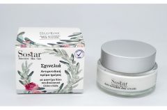 Sostar SkinOlia anti-aging day face cream 50ml - Αντιρυτιδική κρέμα ημέρας με μαστιχέλαιο και ελαιόλαδο